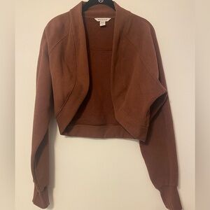 Athleta Retroplush Crop Shrug Sweater - Size Large